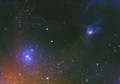 三崎町で撮影したアンタレス北側の星雲