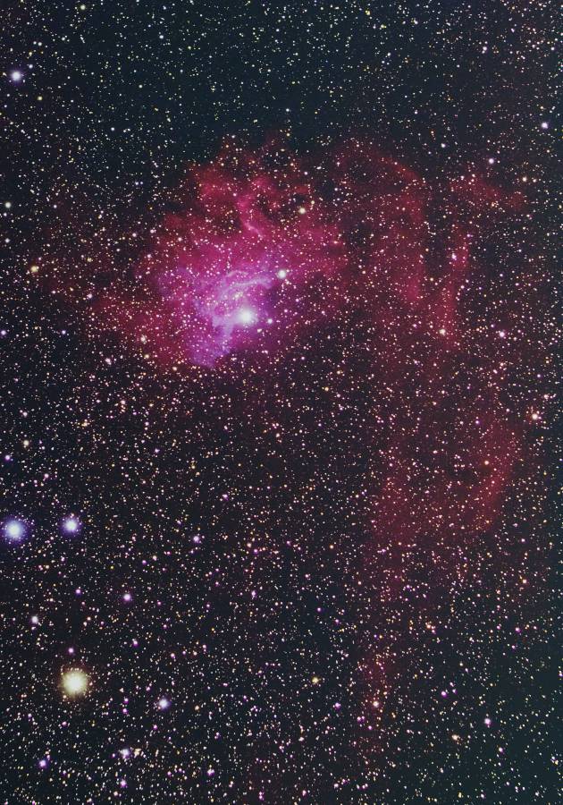 荒木根ダムで撮影したIC405