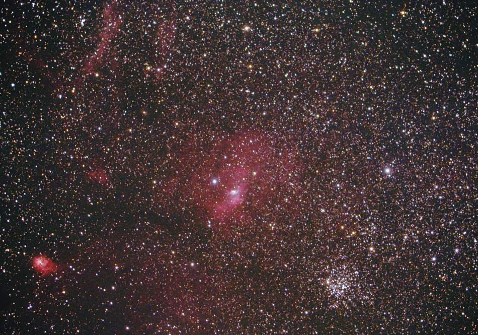 NGC7635(�o�u�����_)�t�߂̐��_�E���c