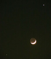 月と惑星