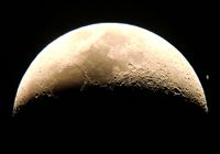 月と土星