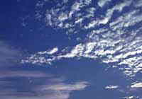 今朝の空